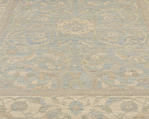 5x7 Chobi Fine Quality Gray Afghan Hand Knotted Wool Area Rug